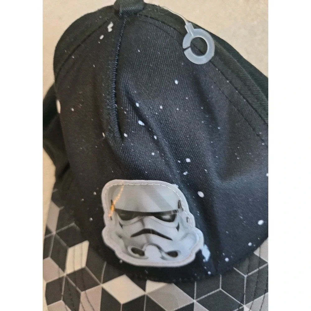Star Wars Baseball Hat Cap Storm Trooper‎ Black Color (Youth Size) OSFM